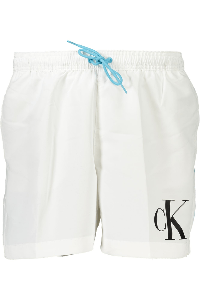 7317CALVIN KLEIN COSTUME PARTE SOTTO UOMO BIANCO