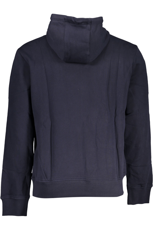 7577NAPAPIJRI FELPA CON ZIP UOMO BLU