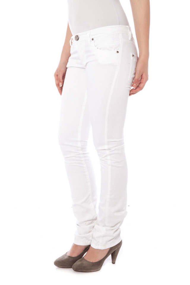 401PHARD PANTALONE DONNA BIANCO