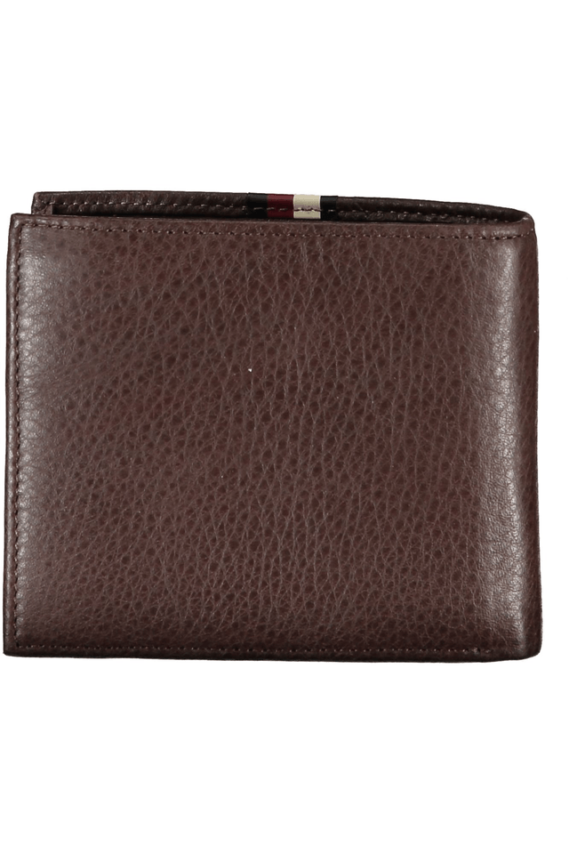 6266TOMMY HILFIGER PORTAFOGLIO UOMO MARRONE