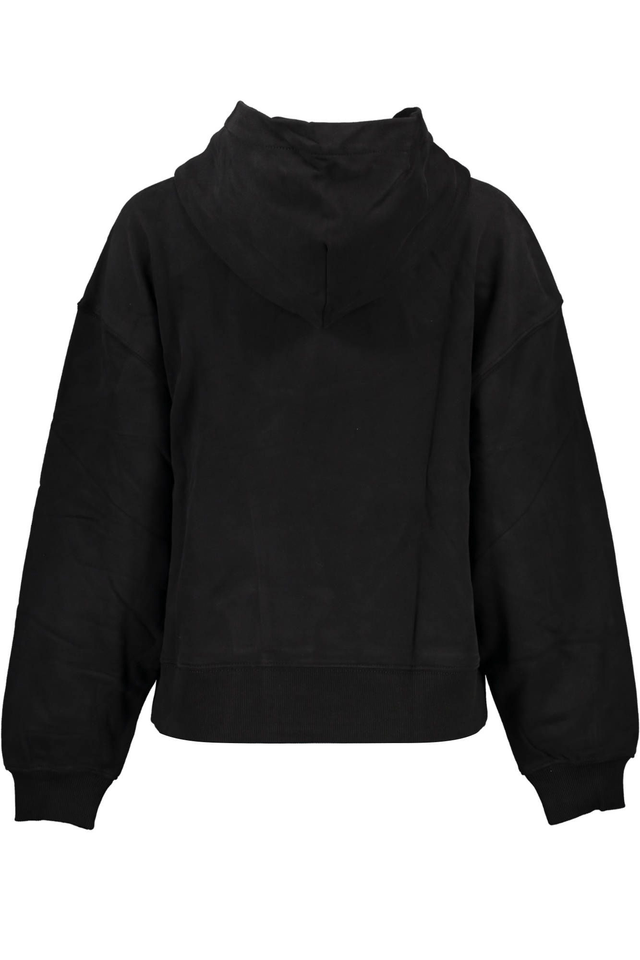 2987CALVIN KLEIN FELPA SENZA ZIP DONNA NERO