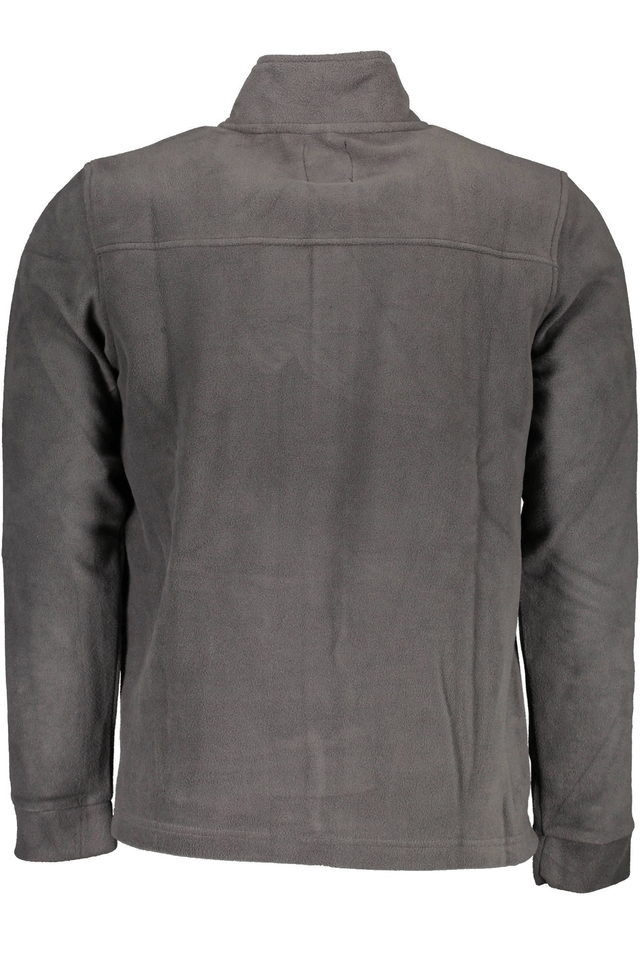 2335GIAN MARCO VENTURI FELPA CON ZIP UOMO BLU