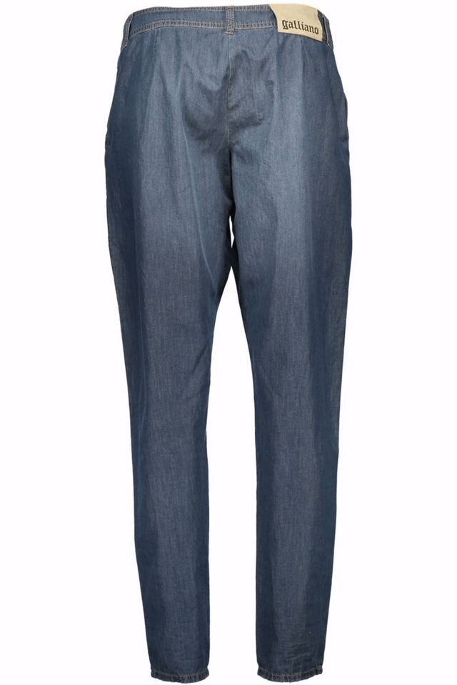 2552JOHN GALLIANO JEANS DENIM DONNA BLU