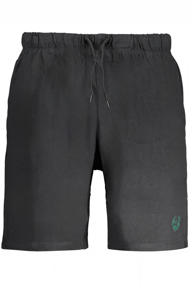 9629GIAN MARCO VENTURI PANTALONE SHORT UOMO NERO