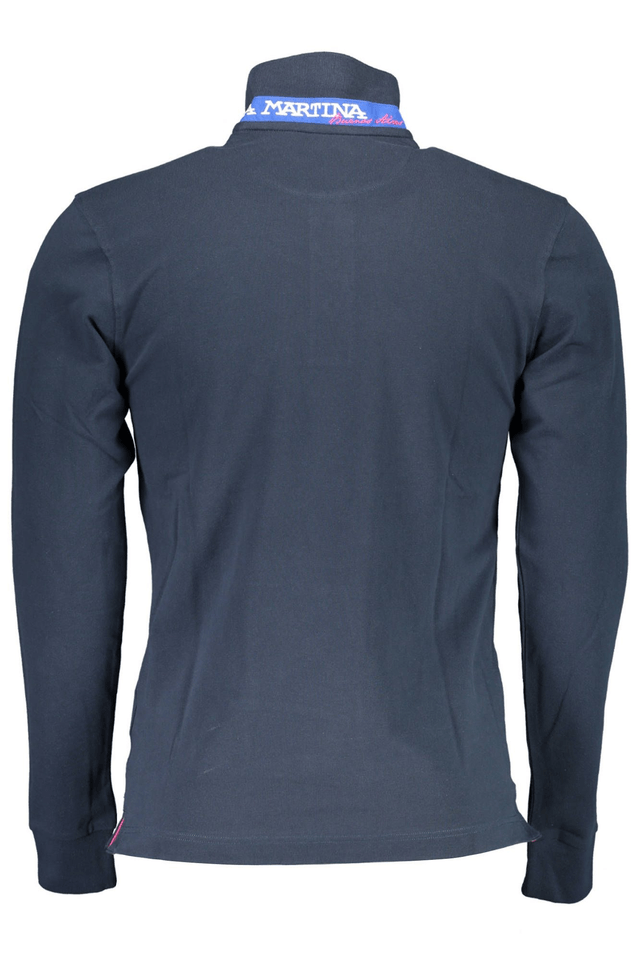 1951LA MARTINA POLO MANICHE LUNGHE UOMO BLU