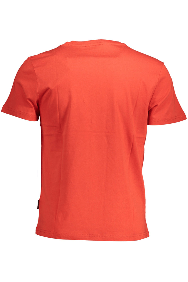 2121NAPAPIJRI T-SHIRT MANICHE CORTE UOMO ROSSO