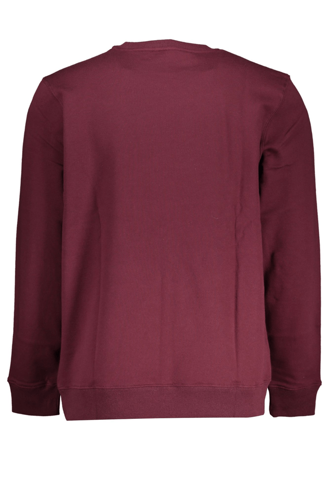 7537VANS FELPA SENZA ZIP UOMO ROSSO