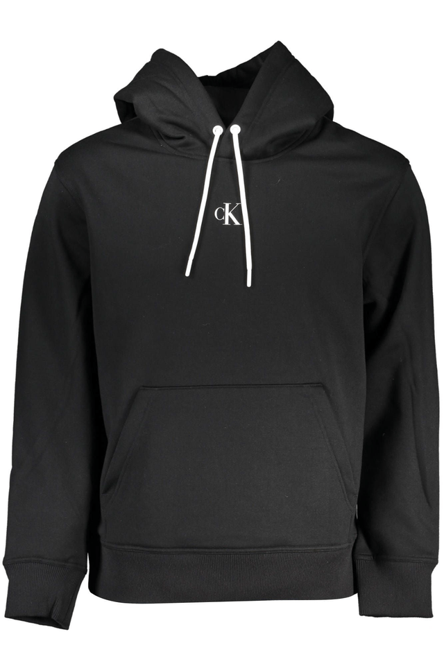 4637CALVIN KLEIN FELPA SENZA ZIP UOMO NERO