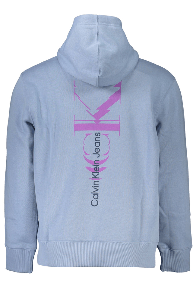 3904CALVIN KLEIN FELPA SENZA ZIP UOMO AZZURRO