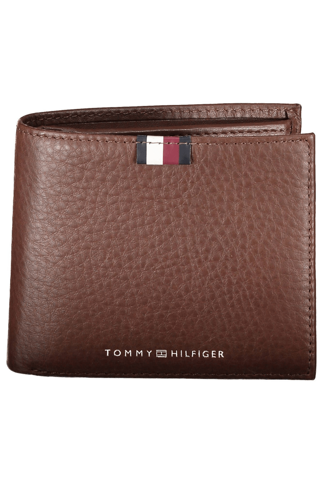 4485TOMMY HILFIGER PORTAFOGLIO UOMO MARRONE