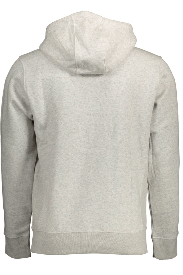2133TOMMY HILFIGER FELPA SENZA ZIP UOMO GRIGIO