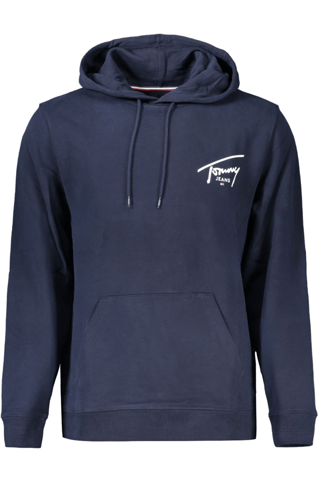 10173TOMMY HILFIGER FELPA SENZA ZIP UOMO BLU