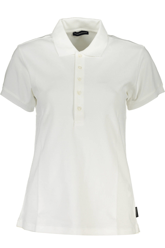 4290NORTH SAILS POLO MANICHE CORTE DONNA BIANCO