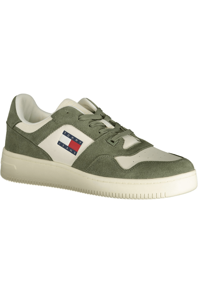 9690TOMMY HILFIGER CALZATURA SPORTIVA UOMO VERDE