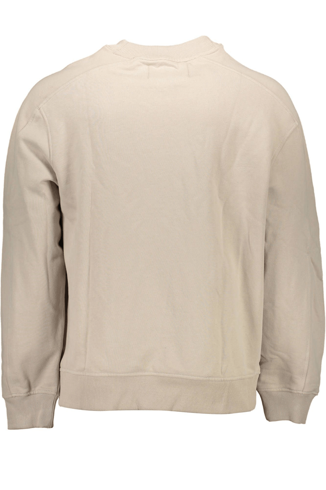 CALVIN KLEIN FELPA SENZA ZIP UOMO BEIGE