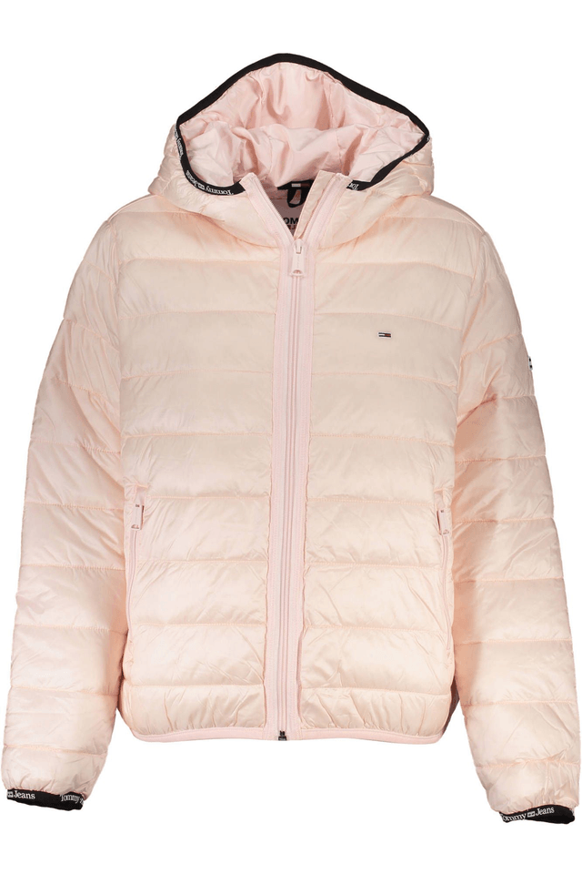 6387TOMMY HILFIGER GIUBBOTTO DONNA ROSA