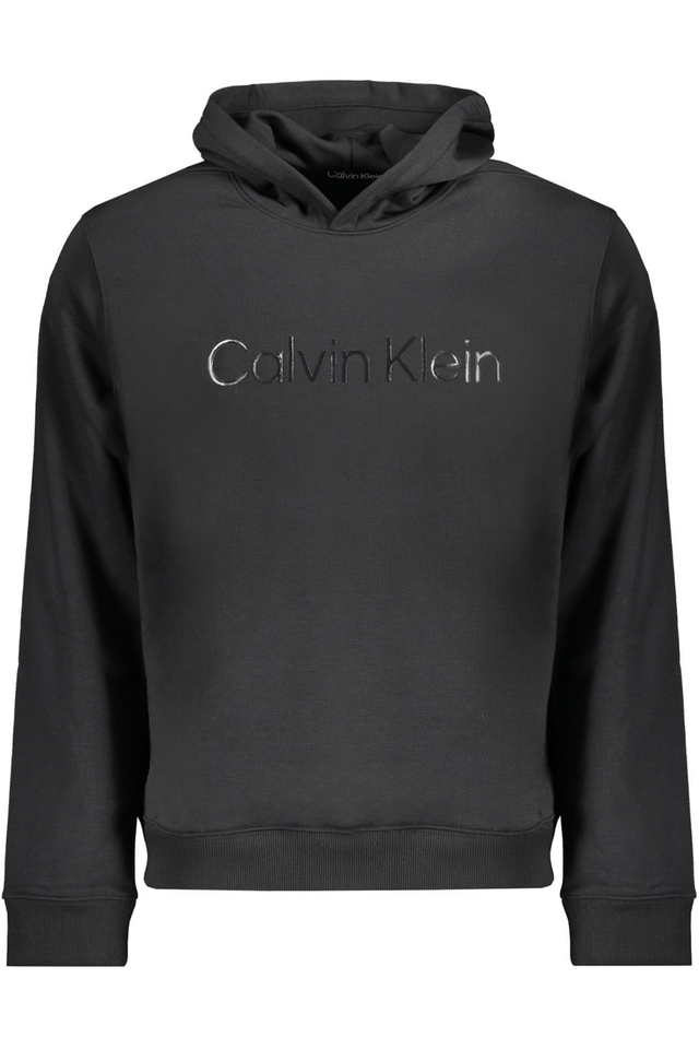 10550CALVIN KLEIN FELPA SENZA ZIP UOMO NERO