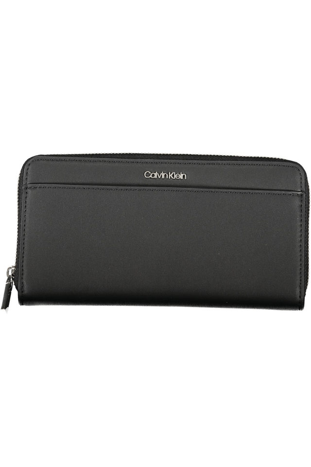 6331CALVIN KLEIN PORTAFOGLIO DONNA NERO
