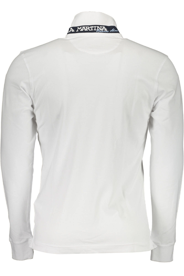 1952LA MARTINA POLO MANICHE LUNGHE UOMO BIANCO