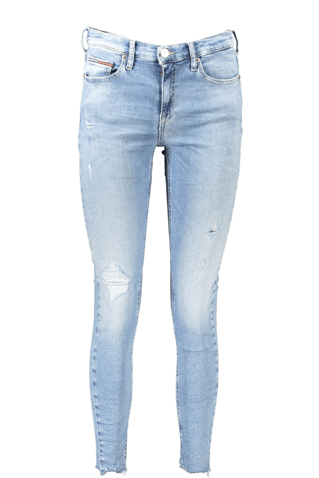 6968TOMMY HILFIGER JEANS DENIM DONNA AZZURRO