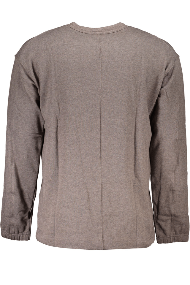 5683CALVIN KLEIN FELPA SENZA ZIP UOMO MARRONE