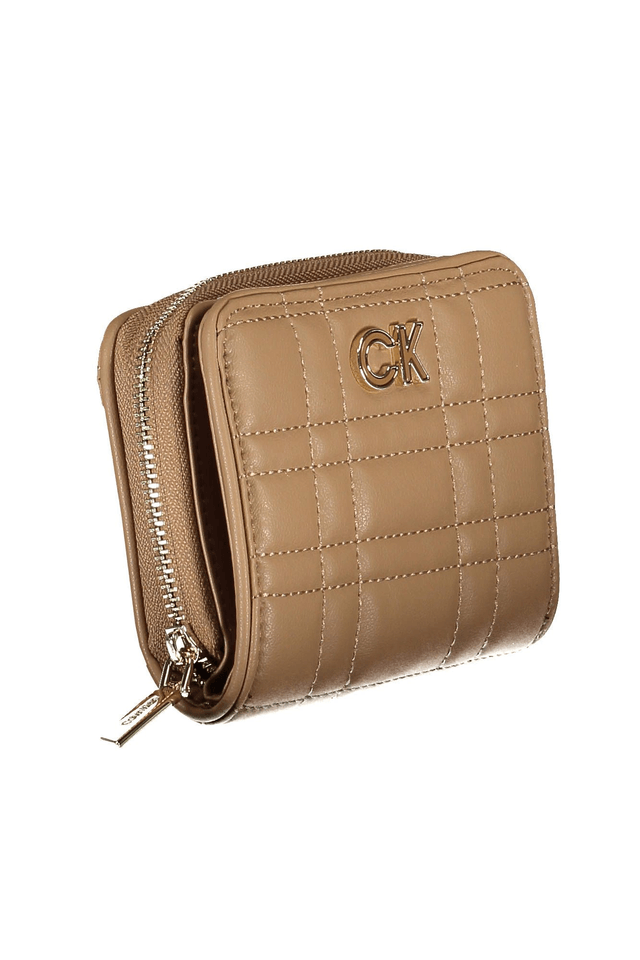 2368CALVIN KLEIN PORTAFOGLIO DONNA BEIGE