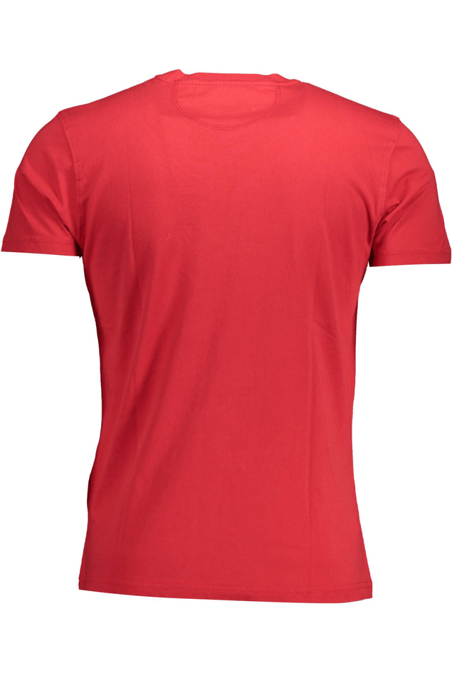 1609LA MARTINA T-SHIRT MANICHE CORTE UOMO ROSSO