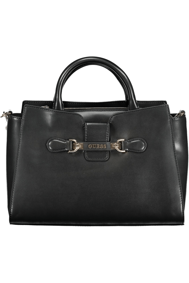 10448GUESS JEANS BORSA DONNA NERO