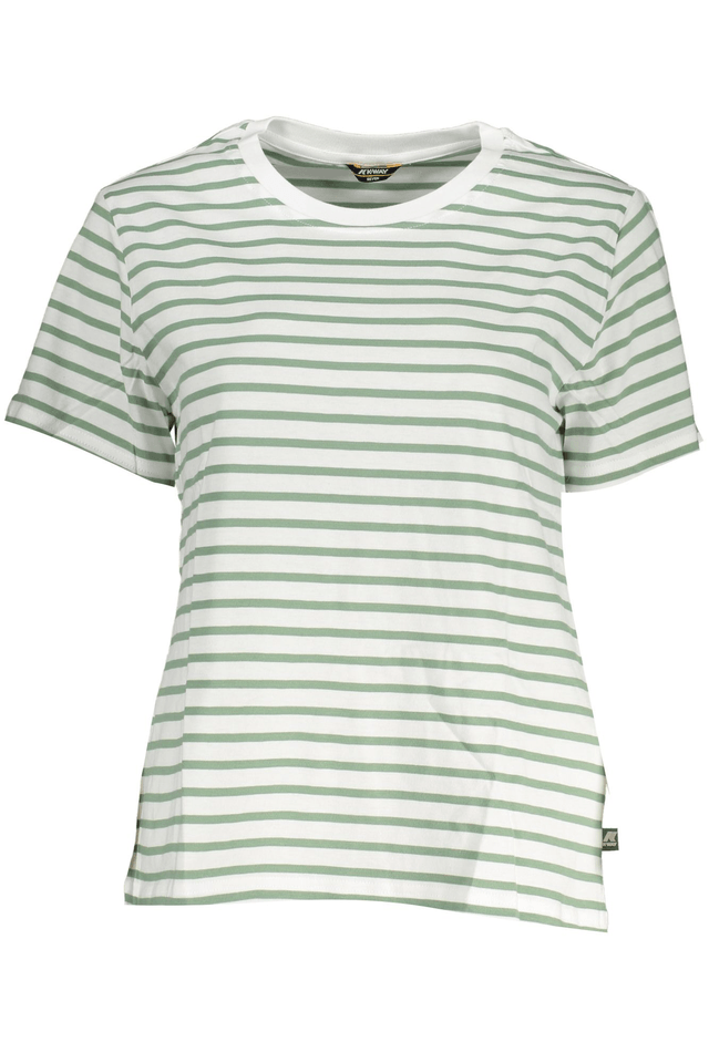 7903K-WAY T-SHIRT MANICHE CORTE DONNA BIANCO