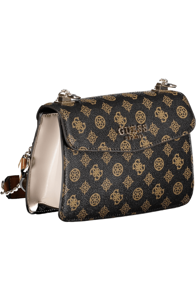 10450GUESS JEANS BORSA DONNA MARRONE