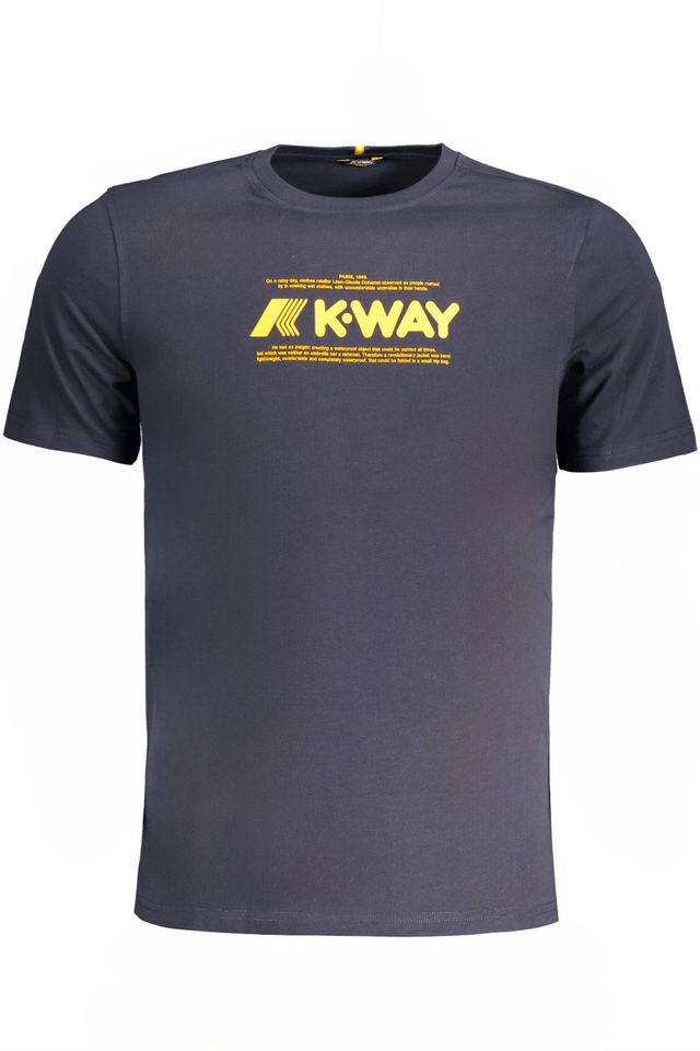 9720K-WAY T-SHIRT MANICHE CORTE UOMO BLU
