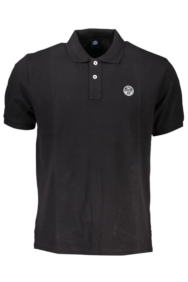 7133NORTH SAILS POLO MANICHE CORTE UOMO NERO