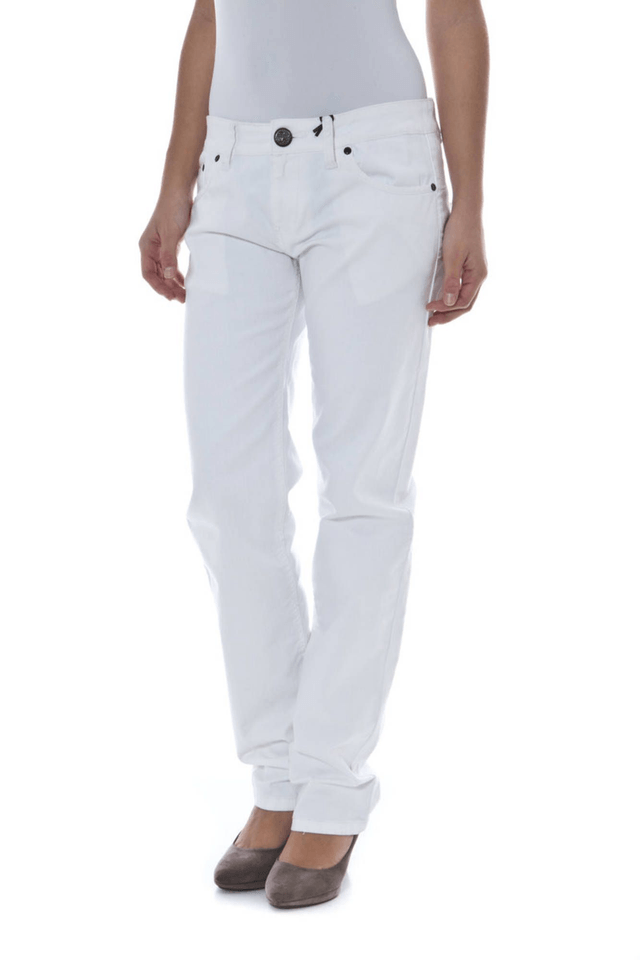 10PHARD PANTALONE DONNA BIANCO