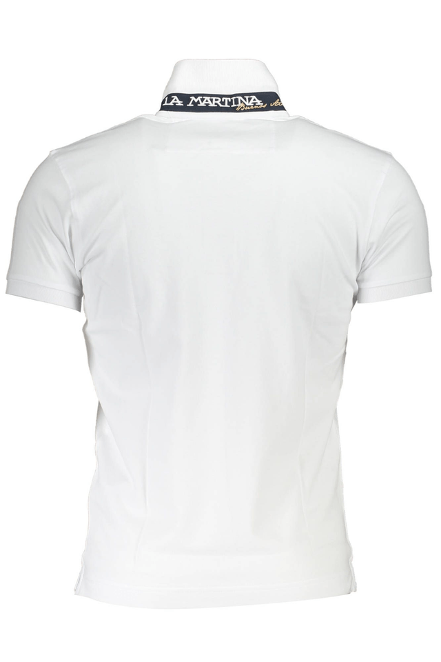 3044LA MARTINA POLO MANICHE CORTE UOMO BIANCO