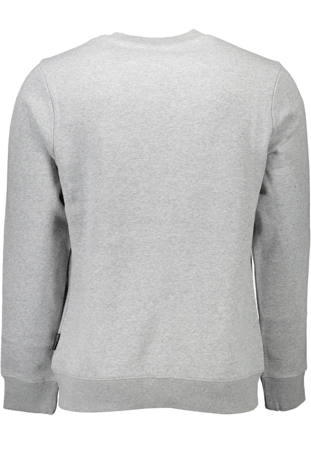 1067NAPAPIJRI FELPA SENZA ZIP UOMO GRIGIO