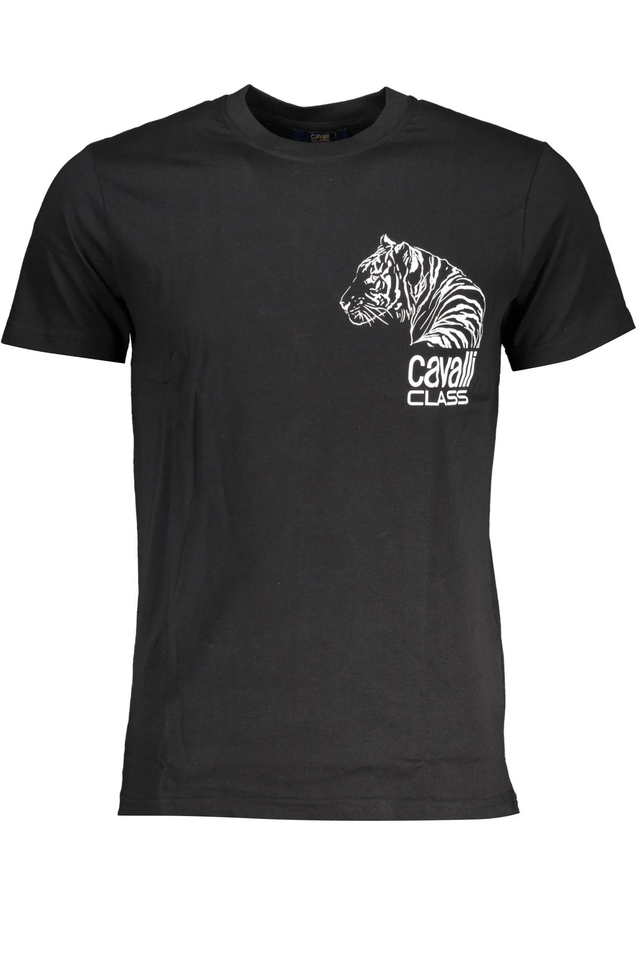 7733CAVALLI CLASS T-SHIRT MANICHE CORTE UOMO NERO