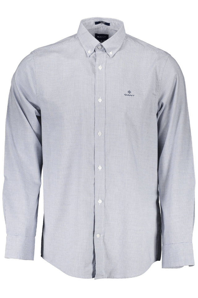 1998GANT CAMICIA MANICHE LUNGHE UOMO BLU