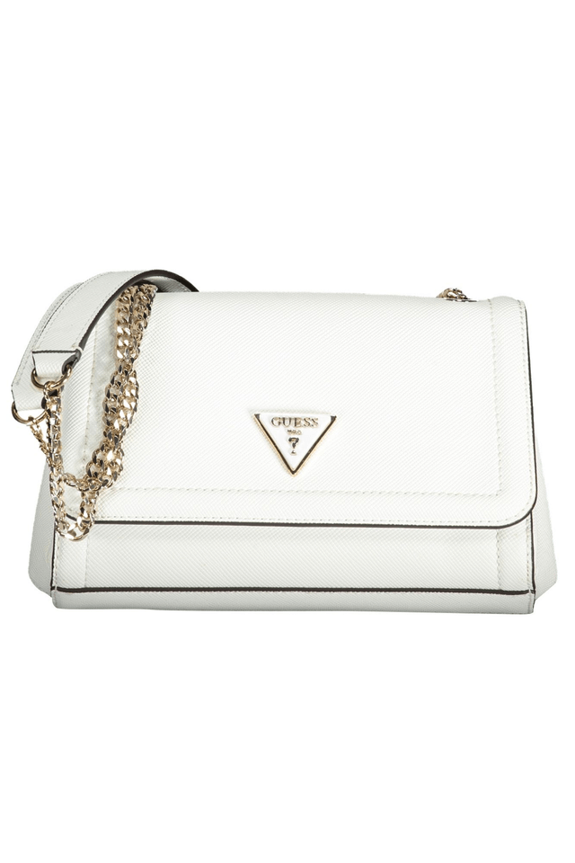 8908GUESS JEANS BORSA DONNA BIANCO