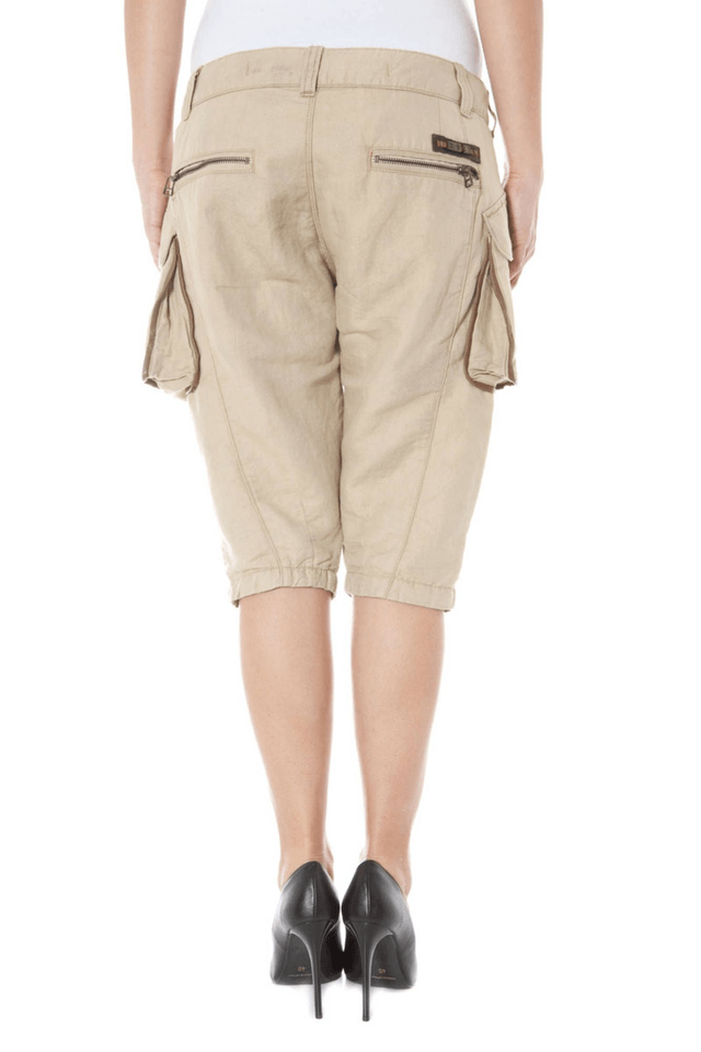 740ZUELEMENTS PANTALONE BERMUDA DONNA BEIGE
