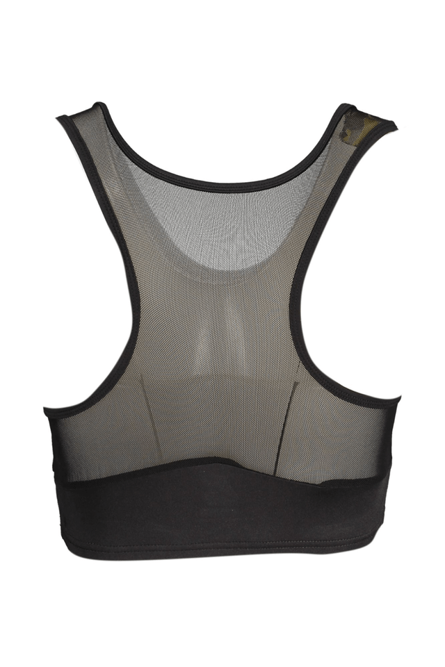 7888K-WAY TOP DONNA NERO