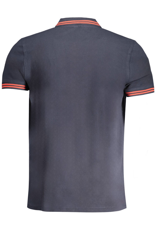 8982CAVALLI CLASS POLO MANICHE CORTE UOMO BLU