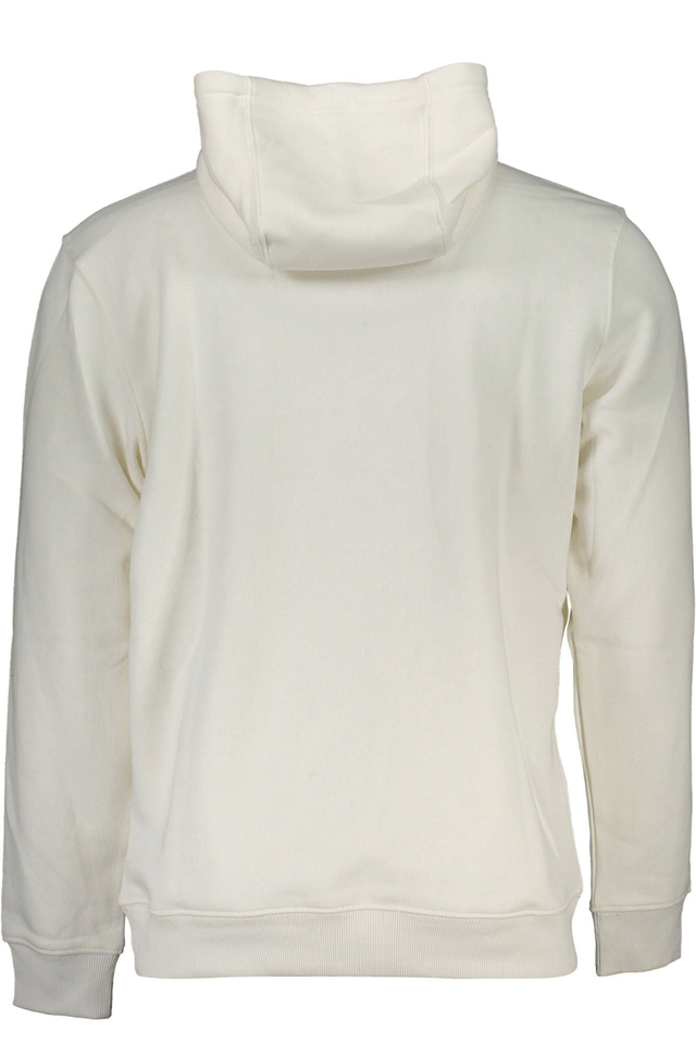 6415TOMMY HILFIGER FELPA SENZA ZIP UOMO BIANCO