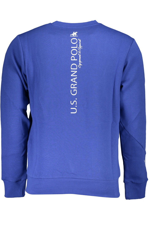 7372U.S. GRAND POLO FELPA SENZA ZIP UOMO BLU