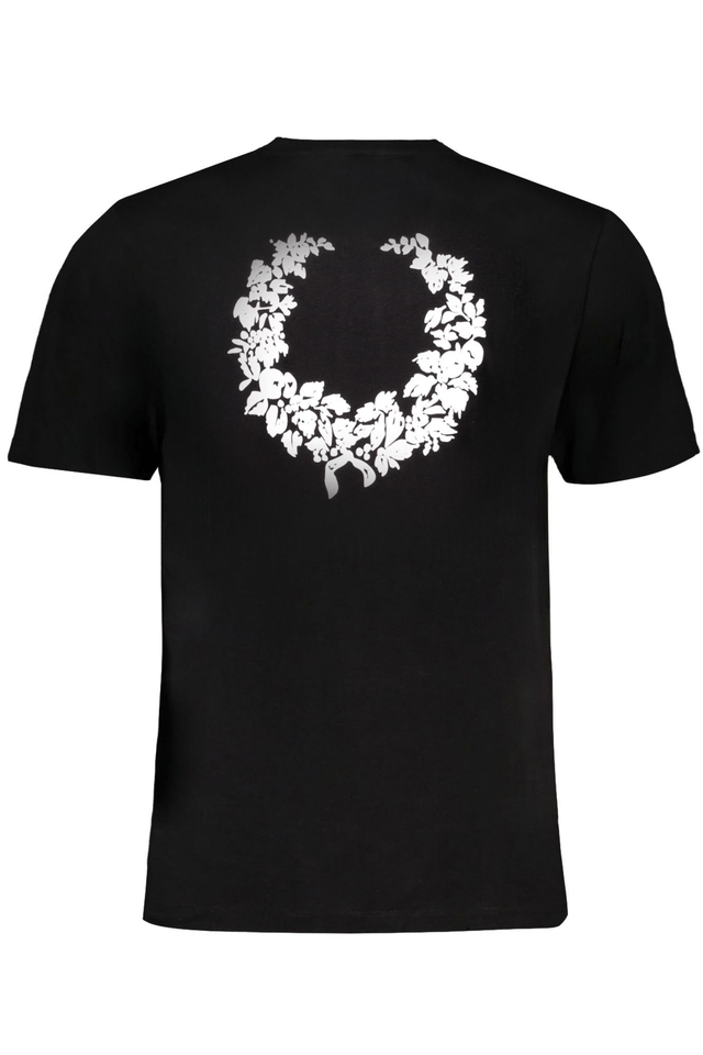 9610GIAN MARCO VENTURI T-SHIRT MANICHE CORTE UOMO NERO