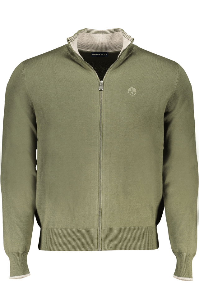 8589NORTH SAILS CARDIGAN UOMO VERDE
