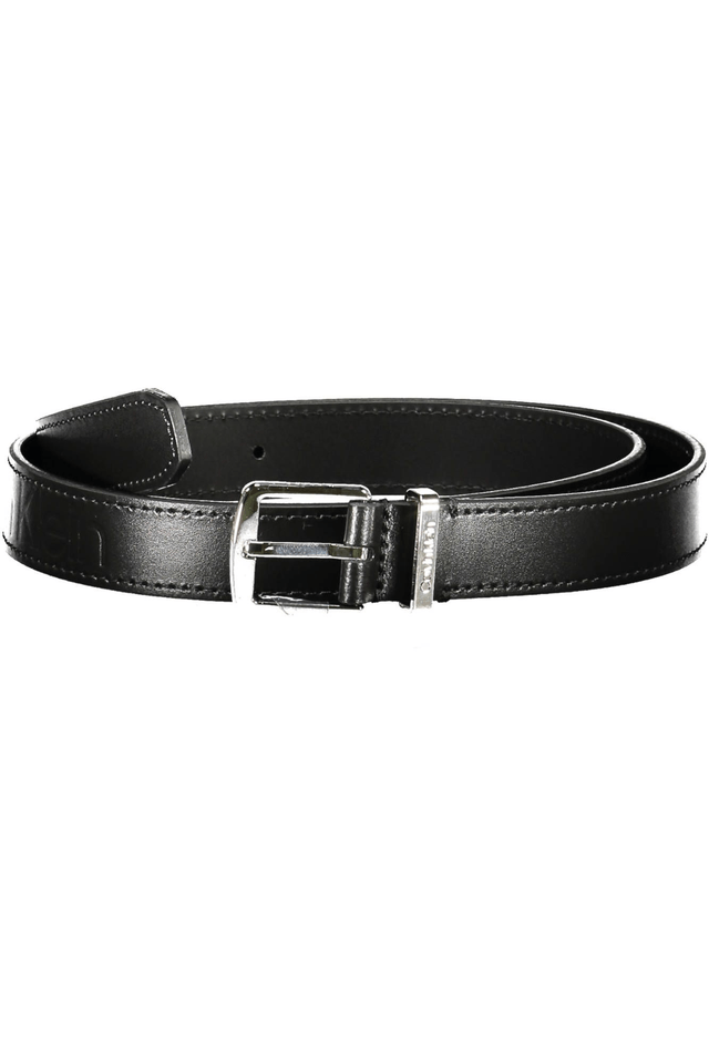 1939CALVIN KLEIN CINTURA IN PELLE DONNA NERO