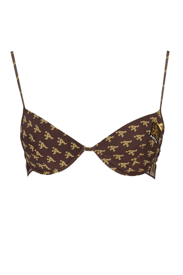 3174A-STYLE REGGISENO PUSH-UP DONNA MARRONE