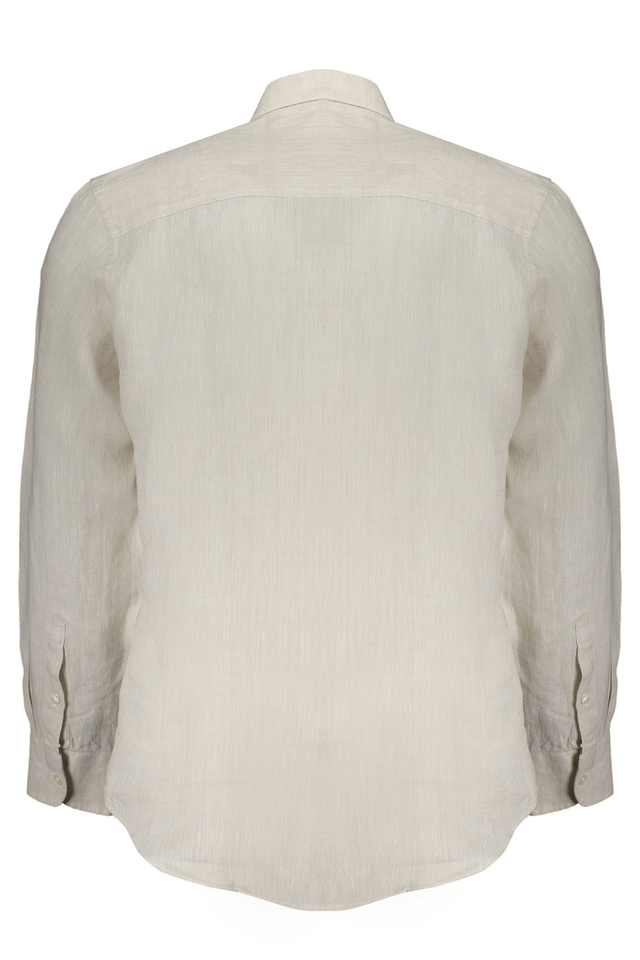 8730NORTH SAILS CAMICIA MANICHE LUNGHE UOMO BEIGE