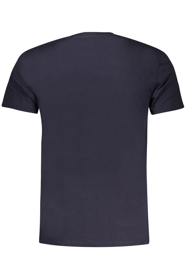 10619GUESS JEANS T-SHIRT MANICHE CORTE UOMO BLU