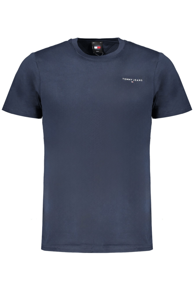 10171TOMMY HILFIGER T-SHIRT MANICHE CORTE UOMO BLU